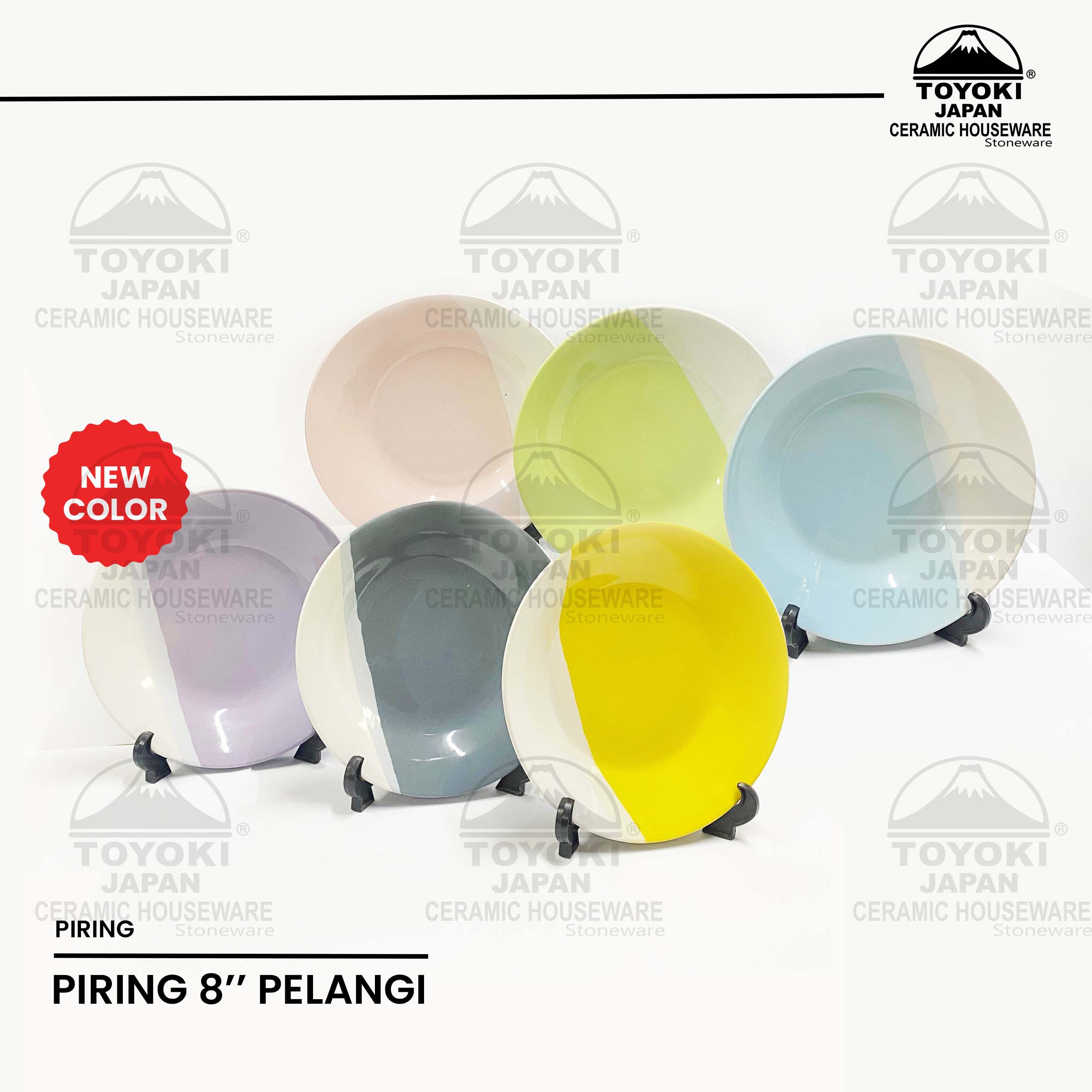 Koleksi piring keramik Sri Intan Toki